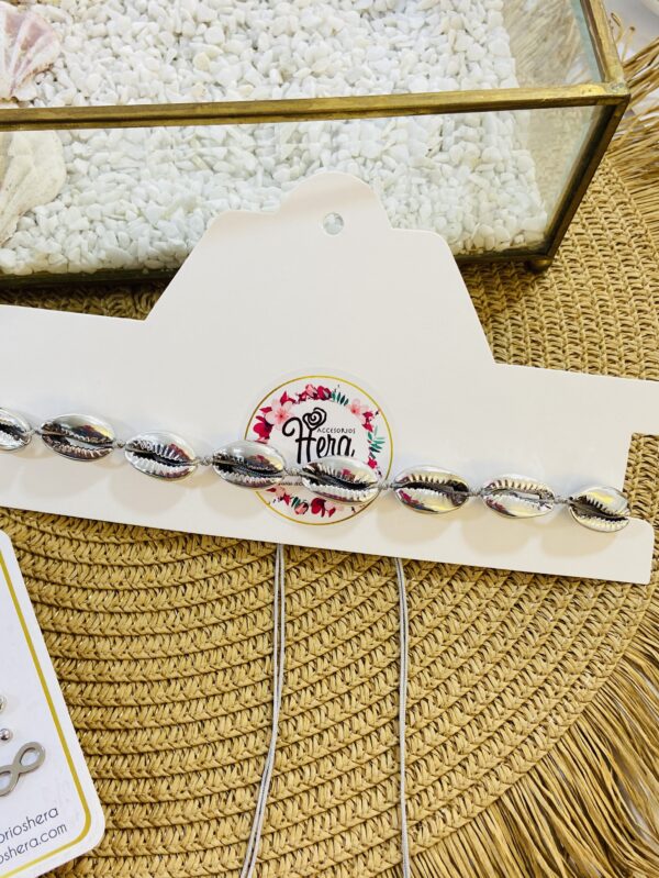 CHOKER CONCHAS SILVER