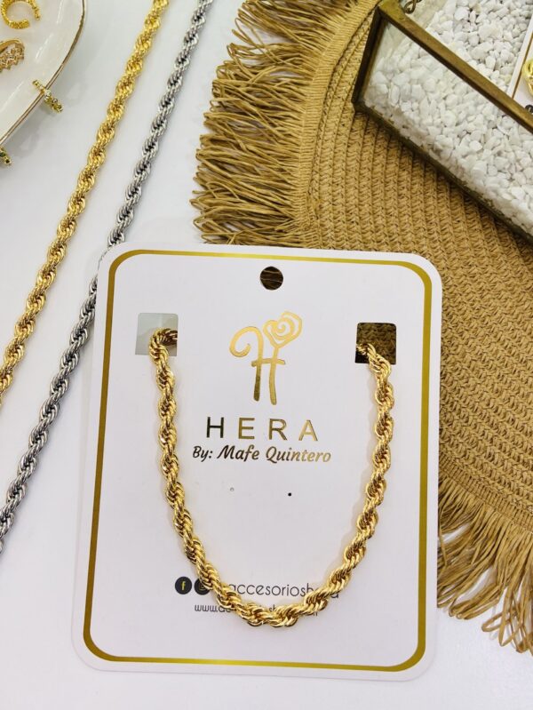 GARGANTILLA LAZO GOLD