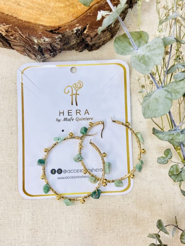 CANDONGAS PERLA VERDE