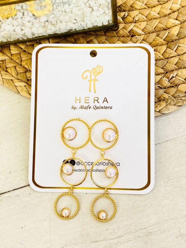 ARETES JOYERIA PERLAS
