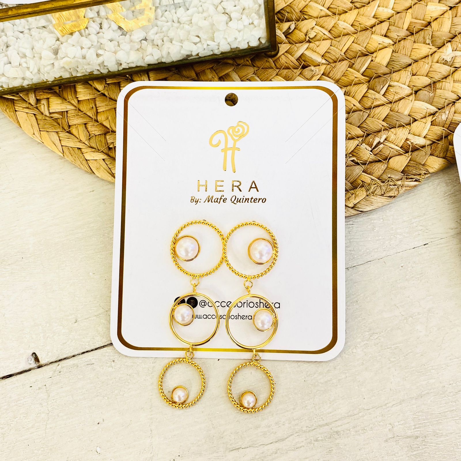 ARETES JOYERIA PERLAS