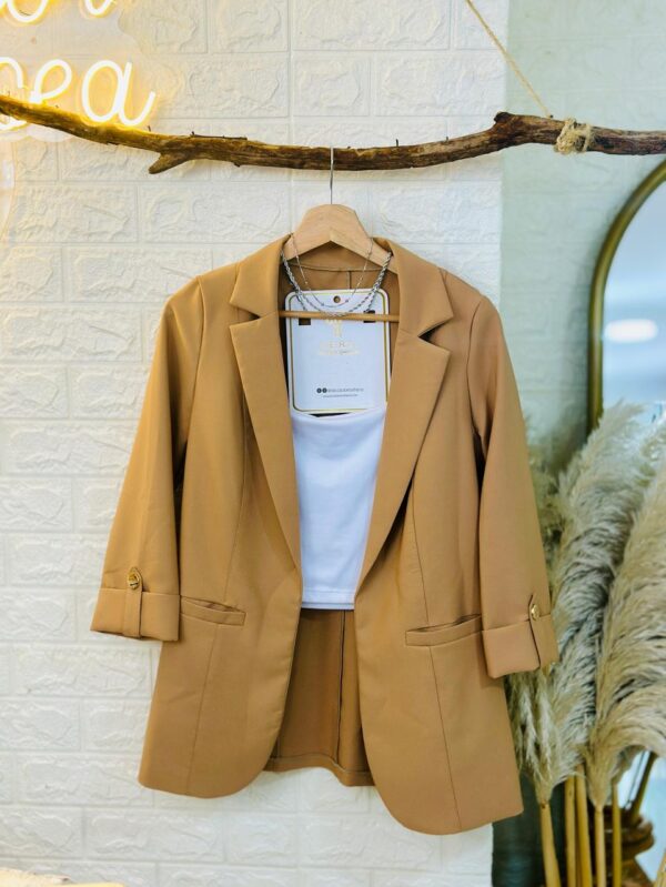 BLAZER GOLD CARAMELO