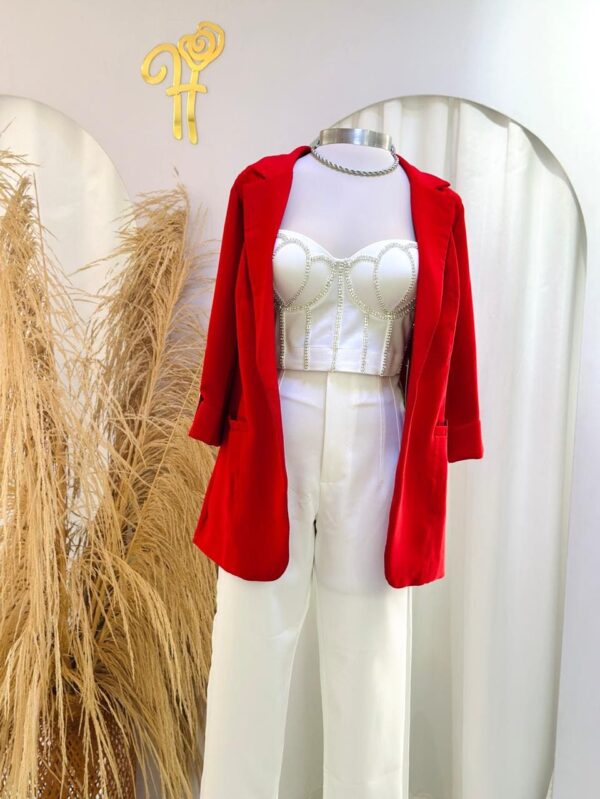 BLAZER GOLD ROJO