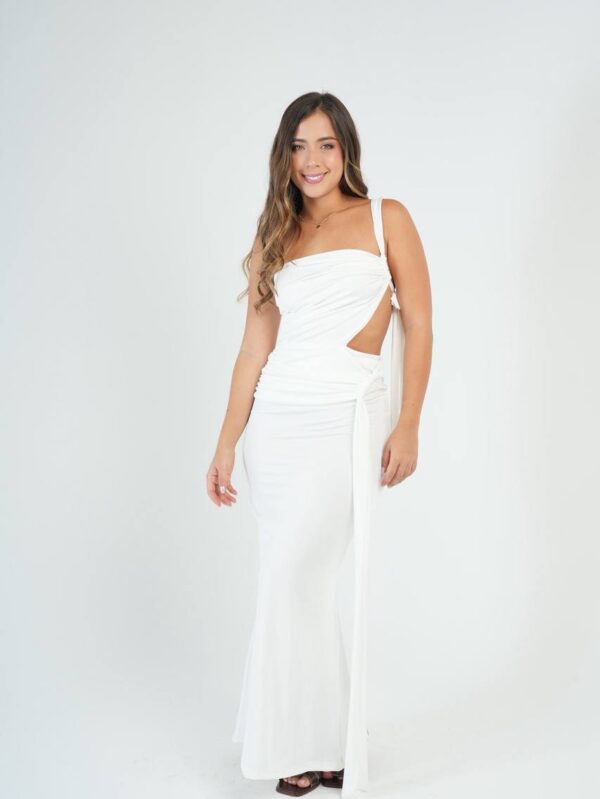 VESTIDO SALOME- BLANCO